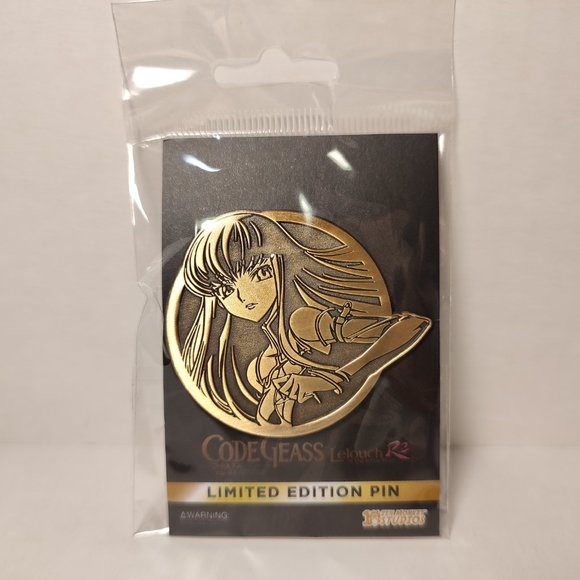 Code Geass C.C. Limited Edition Official Pin - Picture 2 of 3